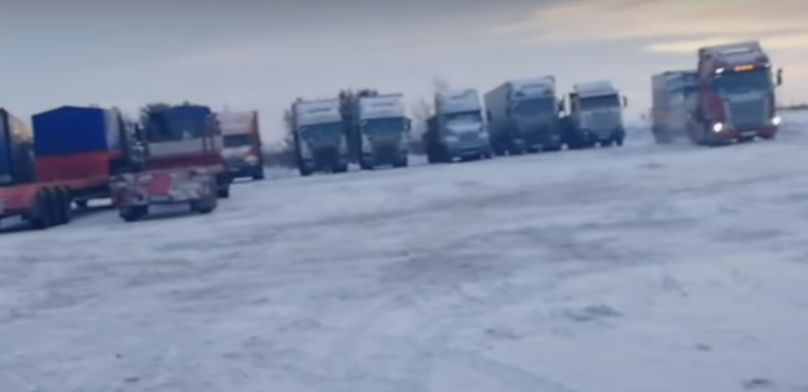 зимник для большегрузов